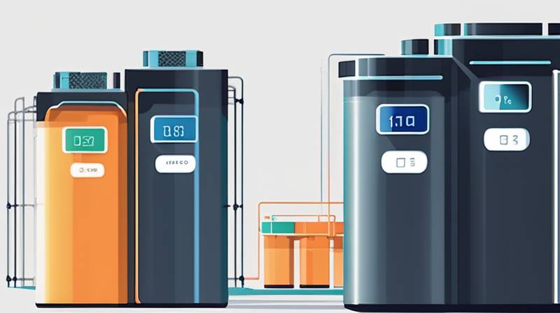 What is the floor height of the energy storage project plant?