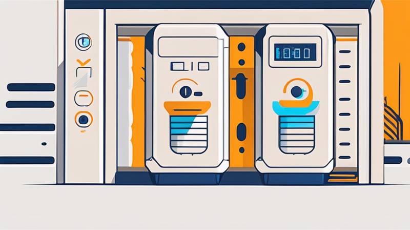 What are the line parameters of energy storage stations?