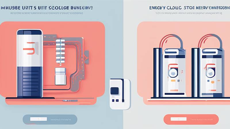 What are the debugging items for energy storage units?