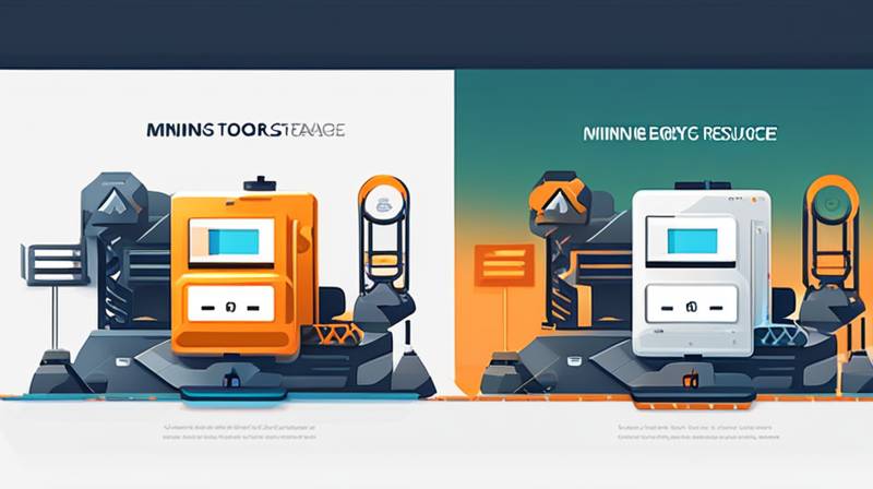 What are the mining resource energy storage systems?