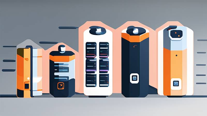 What are the contents of energy storage supporting projects?