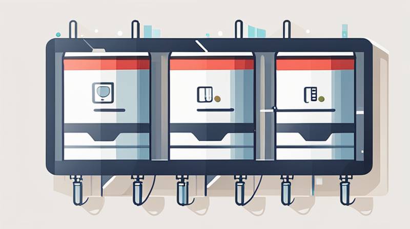 How is the DC component of energy storage generated?