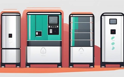 What is the installation distance requirement for the energy storage cabinet?