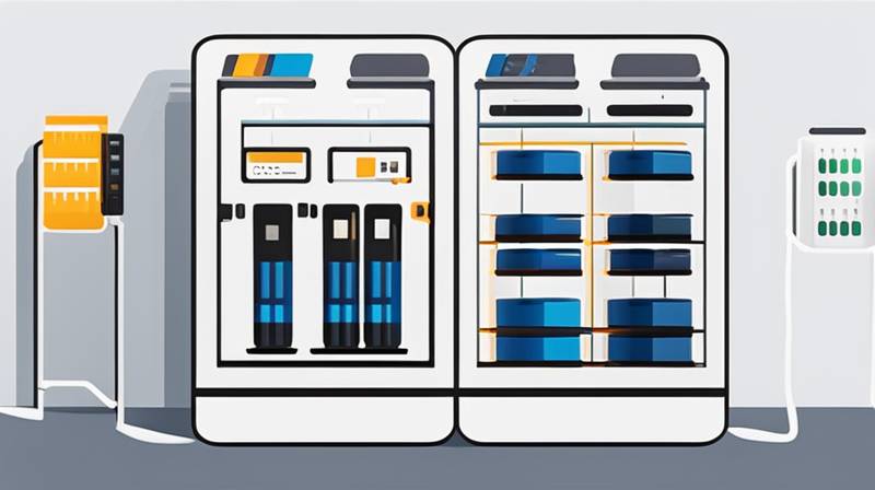 What is the charging and discharging efficiency of the energy storage cabinet?