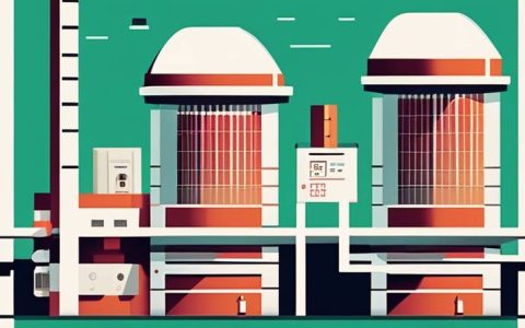 How many acres does the shared energy storage power station occupy?