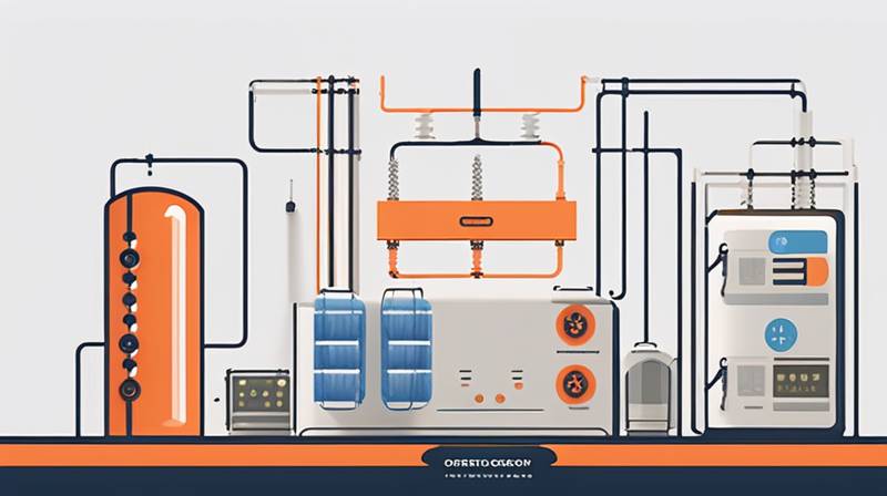 How is the electrical work of the energy storage project?