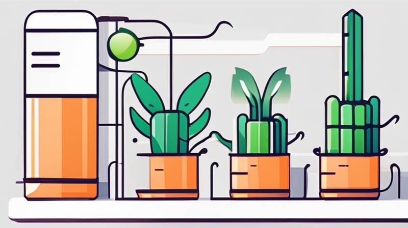 What is energy storage in plants?