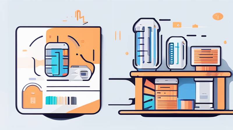 What are the contents of the energy storage middle school test?