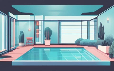 How many cubic meters of water can a pool store?