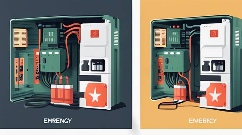 What are the military emergency energy storage power supplies?