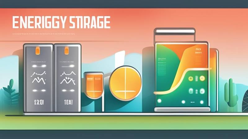 To what level does energy storage drop