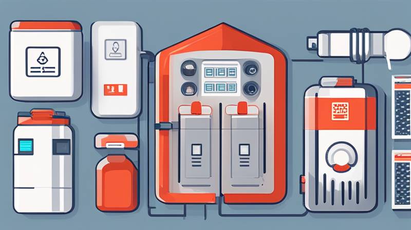 What does the emergency energy storage system include?