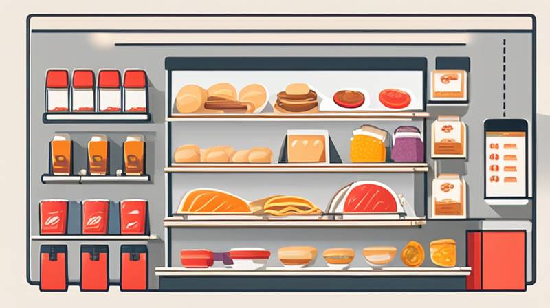 How much food can an individual store for the company?