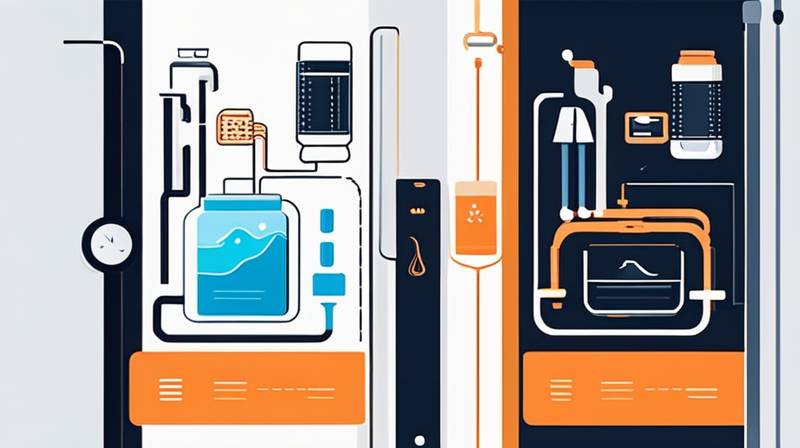 What is the principle of water-cooled energy storage