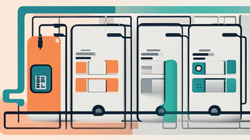 How is the energy storage power station connected to the grid?