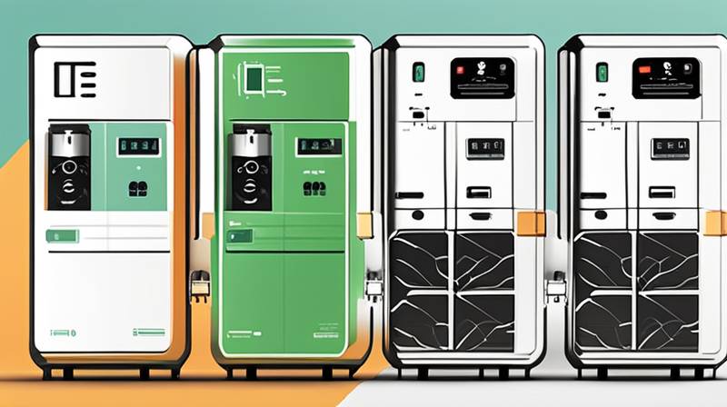 What are the types of outdoor energy storage solutions?