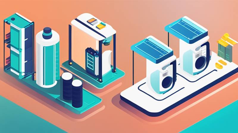 What are the components of energy storage power supply engineering?