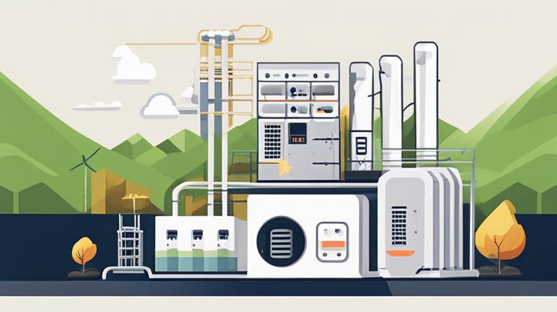 What is the process of energy storage power station?