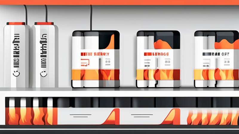 What are the fire paths of energy storage batteries?