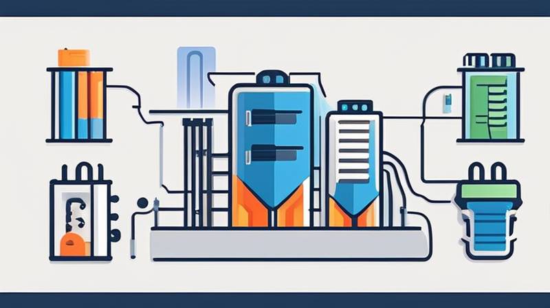 What are the energy storage components in power plants?