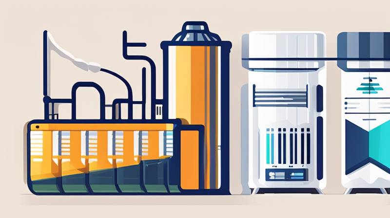 Which companies are involved in energy storage facility construction?