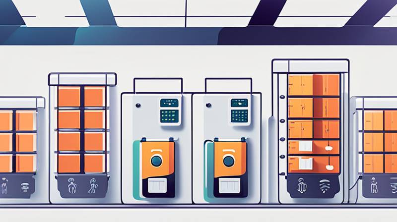 Which companies are in the large-scale energy storage park?