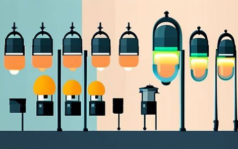 What is the energy storage principle of street lamps?