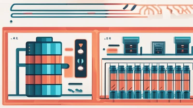 How many V does the energy storage system supply?