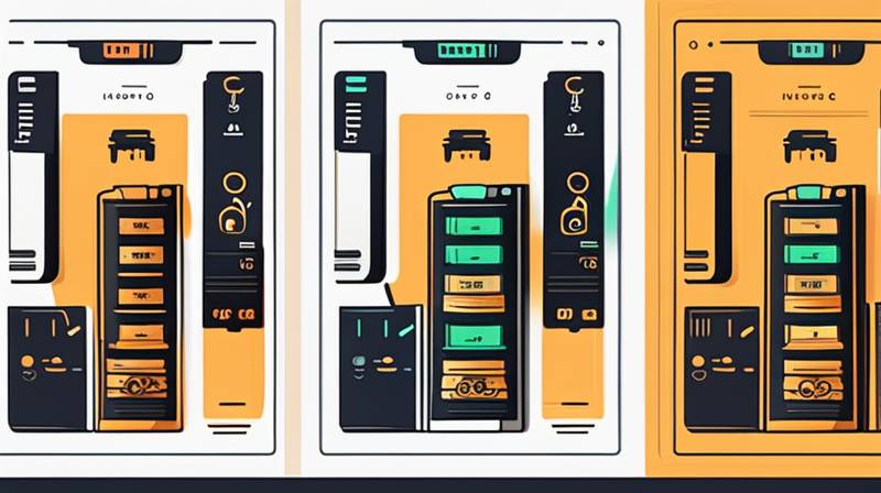 What are the user energy storage system projects?