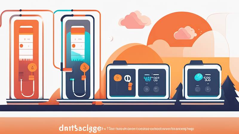 How long does it take for an energy storage station to discharge?