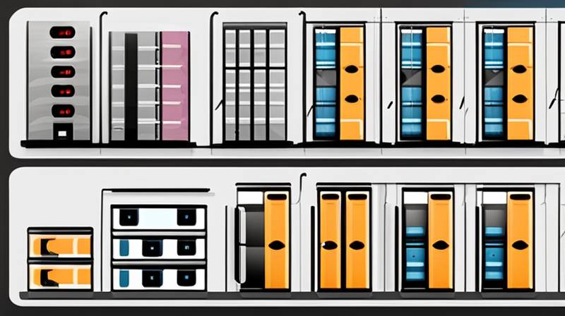 How many 215 energy storage cabinets are there?