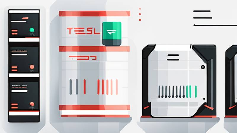 What does Tesla use for energy storage batteries?