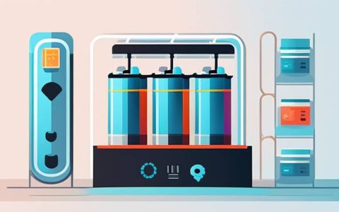 What equipment does commercial energy storage include?