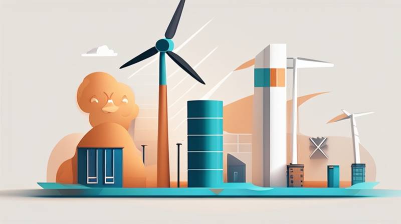 What types of wind energy storage devices are there?