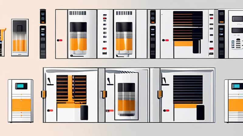 How is the rated energy of the energy storage cabinet obtained?