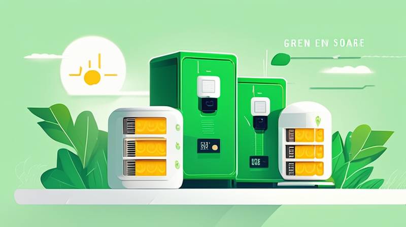 What is the trend of green energy storage?