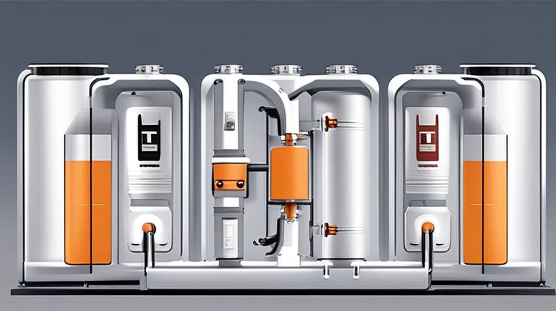 What is the capacity of the hydraulic energy storage tank?