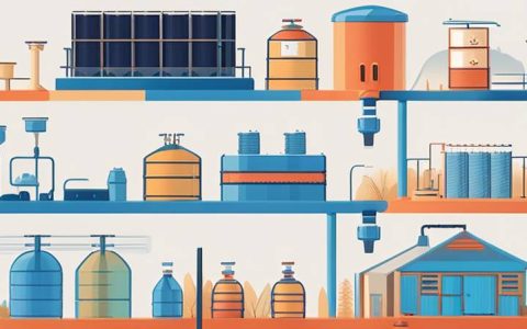 What are the small water storage equipment?