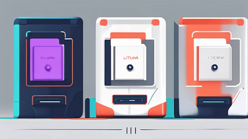 What is the lithium energy storage mechanism?