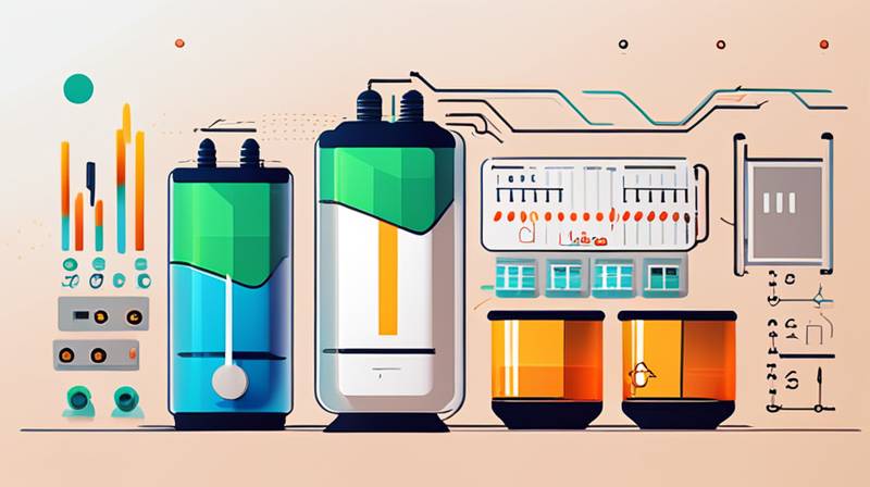 What are the basic formulas for energy storage components?