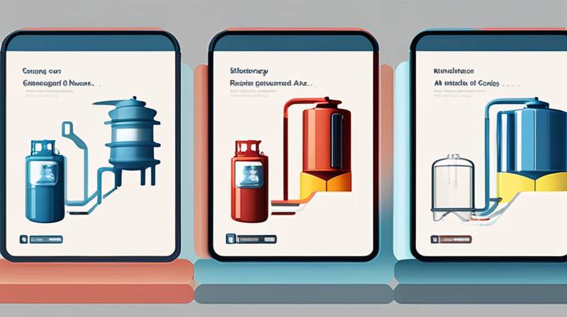 What are the raw materials of air energy storage tanks?