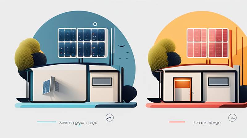 What is the term for home energy storage?