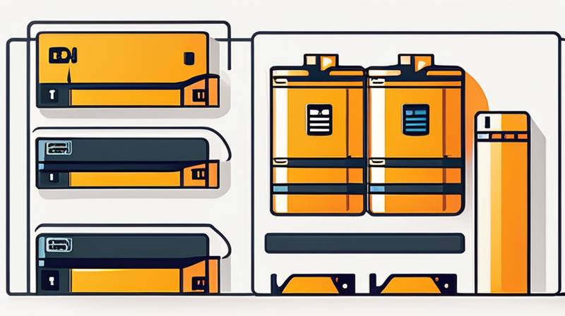 What battery does UPS use for energy storage