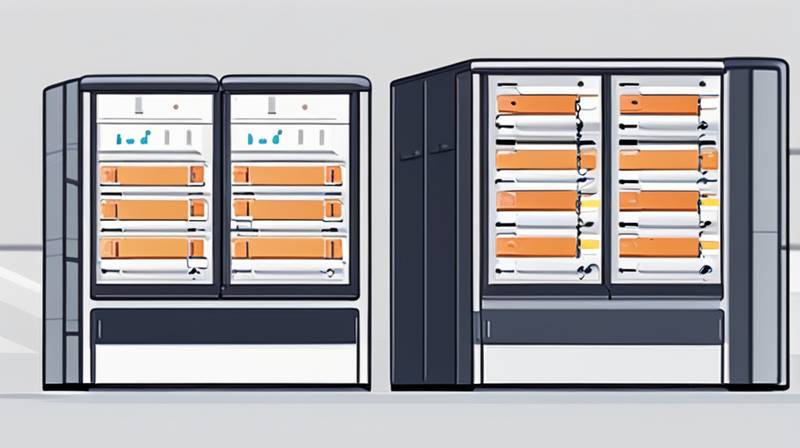 What is the storage spacing requirement for energy storage cabinets?