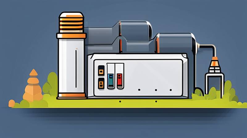 What equipment does the energy storage battery power plant have?