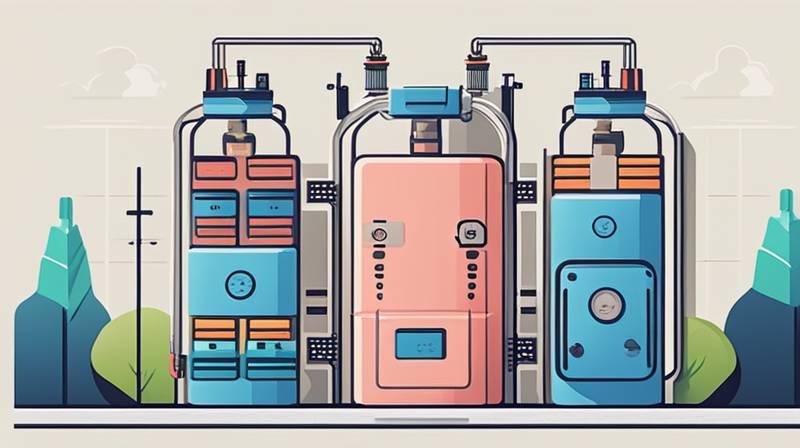 What are the components of an energy storage power station?