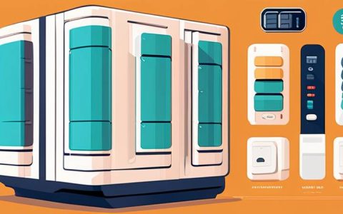 What equipment does the hotel energy storage system include?