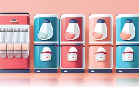 How much breast milk can be stored in a 40-liter refrigerator