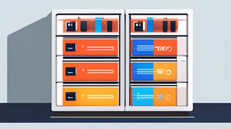 What are the battery specifications required for energy storage cabinets?