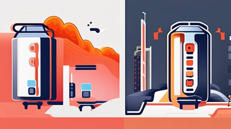 What is the principle of lava energy storage?